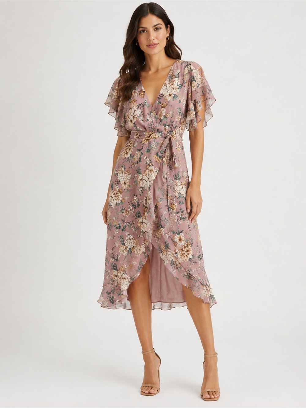 🌺 Chelsea 28 Floral Wrap Dress